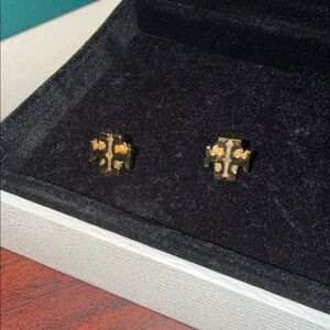 Tory Burch Gold Stud Earrings